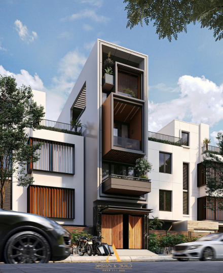Thiết Kế Nhà Phố 4x20 Hiện Đại Tại Quận 8