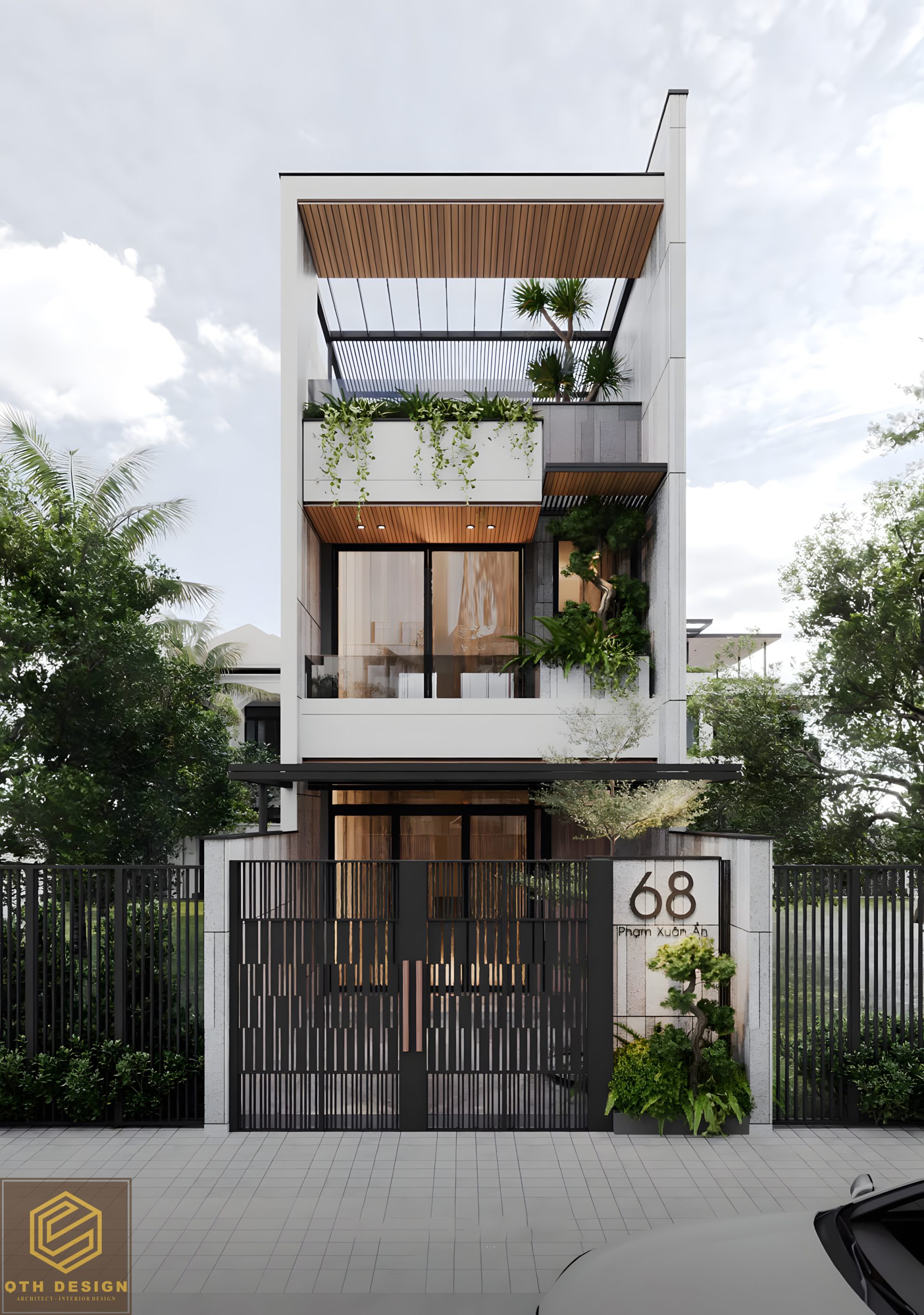 KIẾN TRÚC & NỘI THẤT – NGÔI NHÀ HIỆN ĐẠI 3 TẦNG
